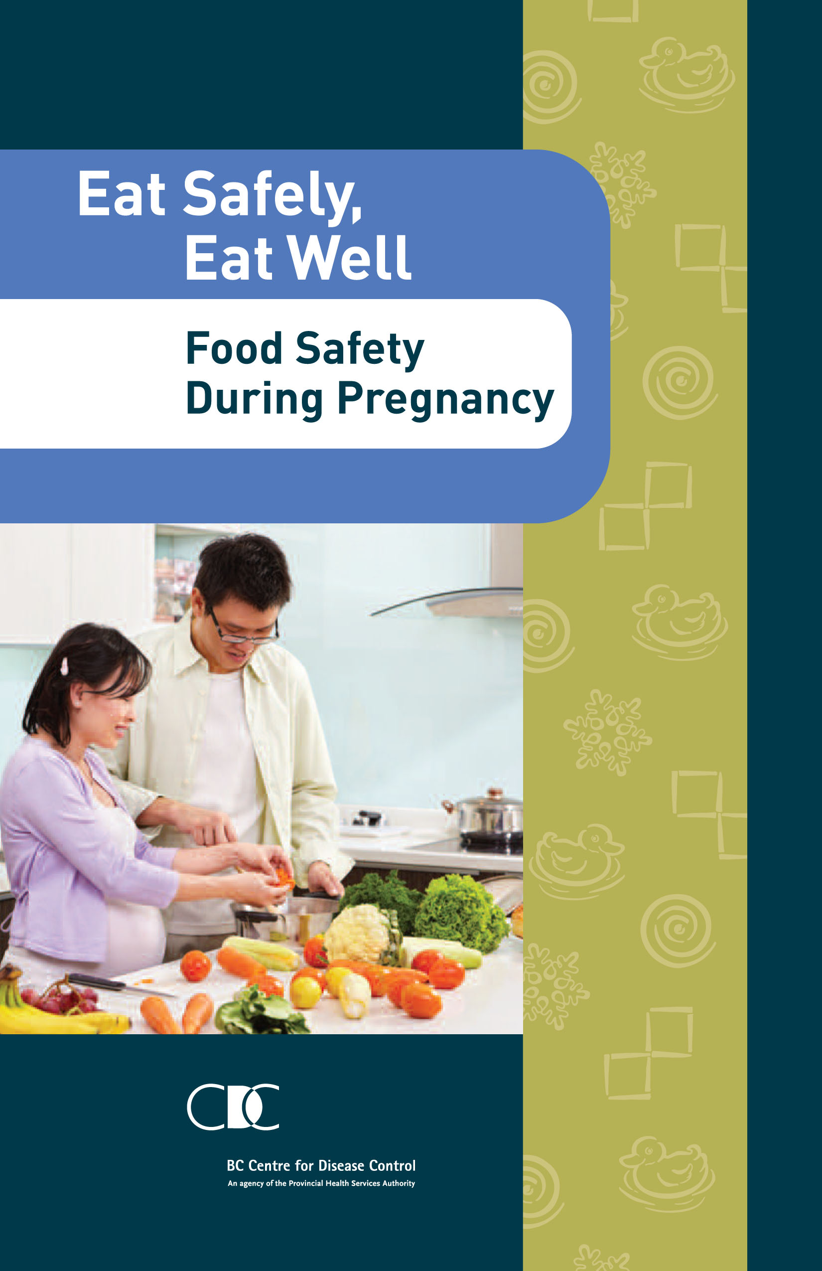 cover of Food Safety booklet