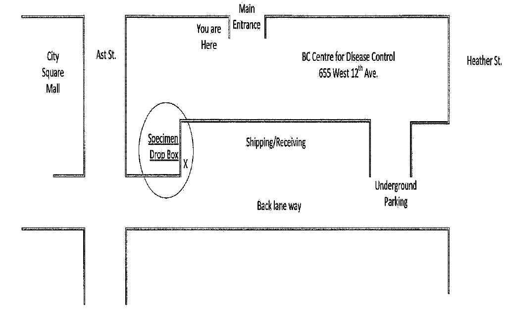 TB sputum speciman drop box BCCDC Vancouver.png